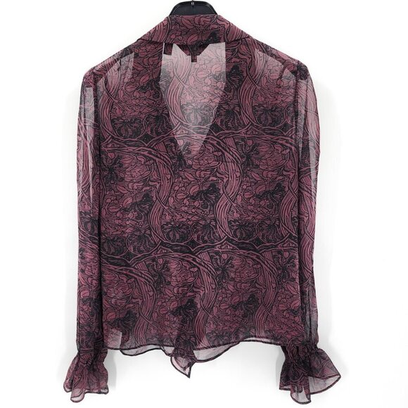 TED BAKER London Coryiah Print Ruffle Blouse - Picture 5 of 7